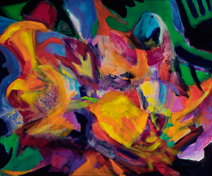 "Nature Prevails" acrylic, 48" x 40" $1000 